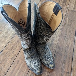 Roper feather western boots